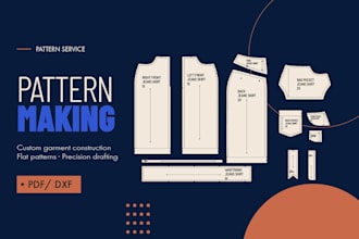 be your fashion pattern maker for custom sewing patterns