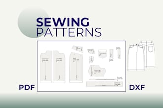be your fashion pattern maker for custom sewing patterns