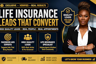 life insurance leads facebook ads life insurance website leads insurance leads