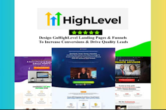 build gohighlevel landing page go high level landing page ghl landing page pages