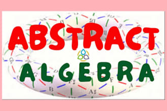 tutoring group theory graph theory discrete math ring theory algebra