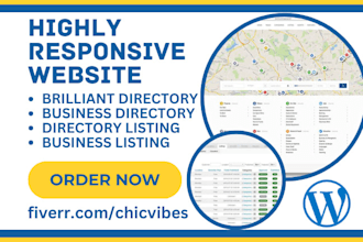 design directory website business brilliant directory listing business listing