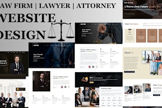 law firm website lawyer website attorney website using wordpress