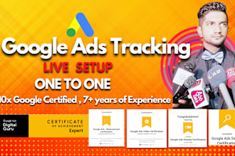 setup google analytics 4, ads conversion tracking, tag manager,gtm