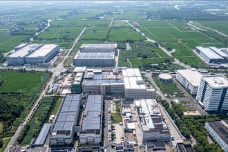 photographing a factory in zhejiang, shanghai