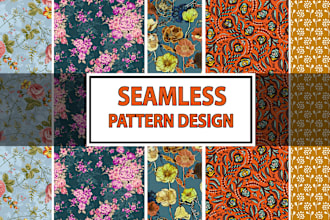 make flower design pattern