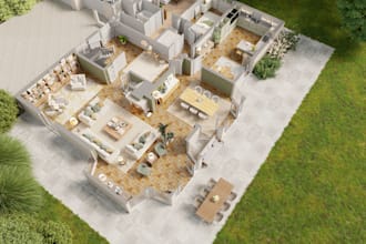 create stunning 3d floor plans and visualizations for homes and offices