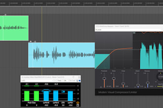 clean, edit, mix and master the audio of your podcast