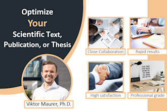proofread and correct your scientific text, publication, or thesis