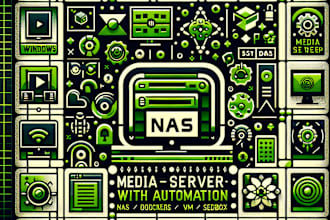 setup media server with automation