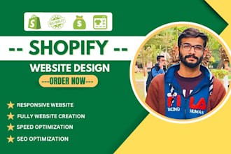 be your shopify developer built shopify dropshipping website
