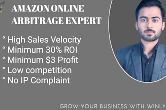 provide you amazon fba online arbitrage product sourcing