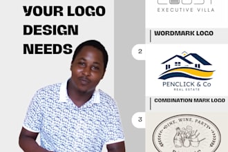 design business, freelance, company and personal logo