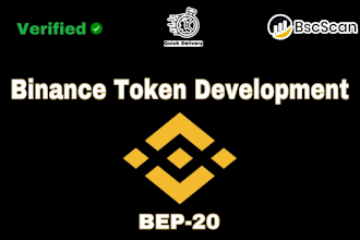 create binance token or bep20 token fast