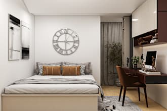 design and render interior, exterior by 3dmax or sketchup