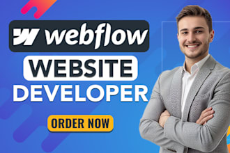 be your webflow expert, design or redesign webflow website, figma to webflow