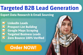do geo targeted b2b lead generation, prospect lists and linkedin leads