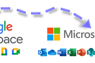 help you in migrating from google workspace to microsoft 365, mfa and powershell