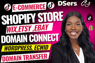 connect domain to any ecommerce website in few minutes