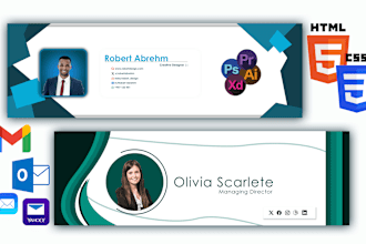 create clickable html signature for gmail, icloud mail, hotmail, yahoo and more
