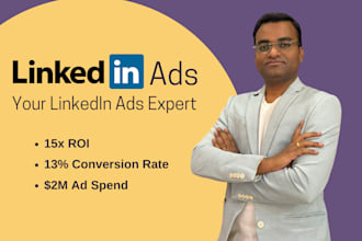 create and manage linkedin ads to boost your business leads and ROI