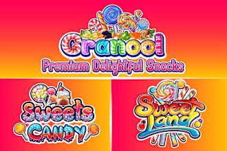 do candy, ice cream, chocolate, bakery, sweets, or food logo