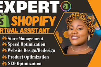 be your shopify manager shopify virtual assistant social media marketing manager