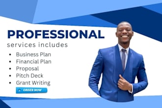 create a detailed investor ready business plan get funding, grants loans