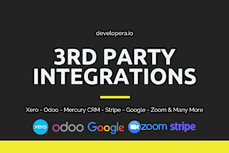 connect your app to popular services xero, odoo, stripe, paypal, and more