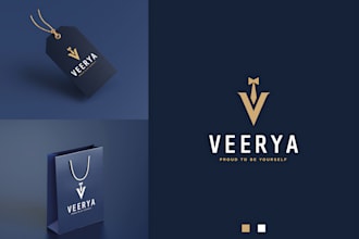 make modern fashion clothing brand business logo and any graphic design