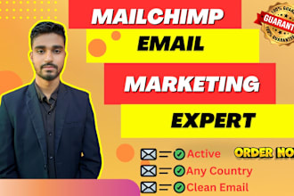 sent bulk email marketing , text, images and templates as you like