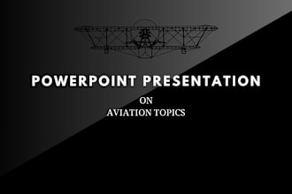 make power point presentation on aviation topics