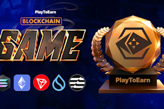 build blockchain p2e web3 game, nft game, x to earn game, telegram mini app game