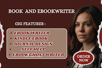 write health, fitness and medical ebook, self help book writer, journal design