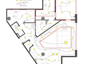 design electrical plan and draw 2d layouts
