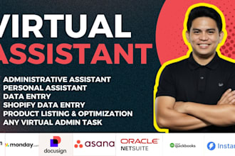 be your administrative virtual assistant