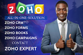 setup customize integrate zoho CRM with zoho 3rd party app