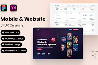 web and mobile app design