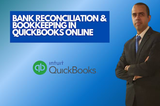 do bank reconciliation and bookkeeping using quickbooks online