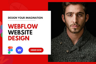 design, redesign and build webflow website