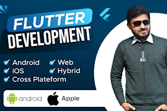 do full stack mobile app development using flutter
