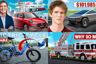 make premium youtube thumbnails for car reviews channel