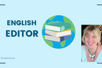 proofread and edit your english perfectly