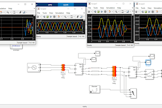 do matlab, simulink ,protecus , etap, arduino,  logixpro , pws simulations
