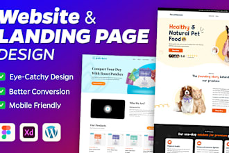 do website design, mobile UI UX design, figma UI UX design for website