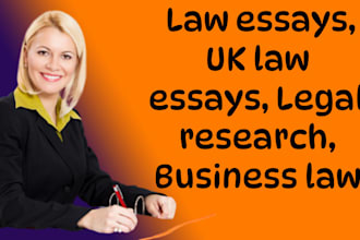 do law essays, UK law essays, legal research, business law