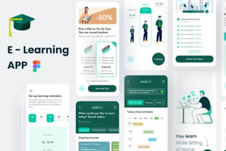 develop e learning app, online class app, kid tutor app, VR leaning, quiz app