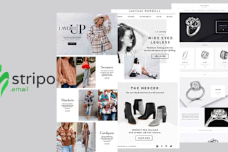 do canva and stripo newsletter design