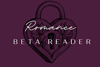 beta read your romance manuscript