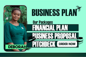 prepare a business plan for startups and investors